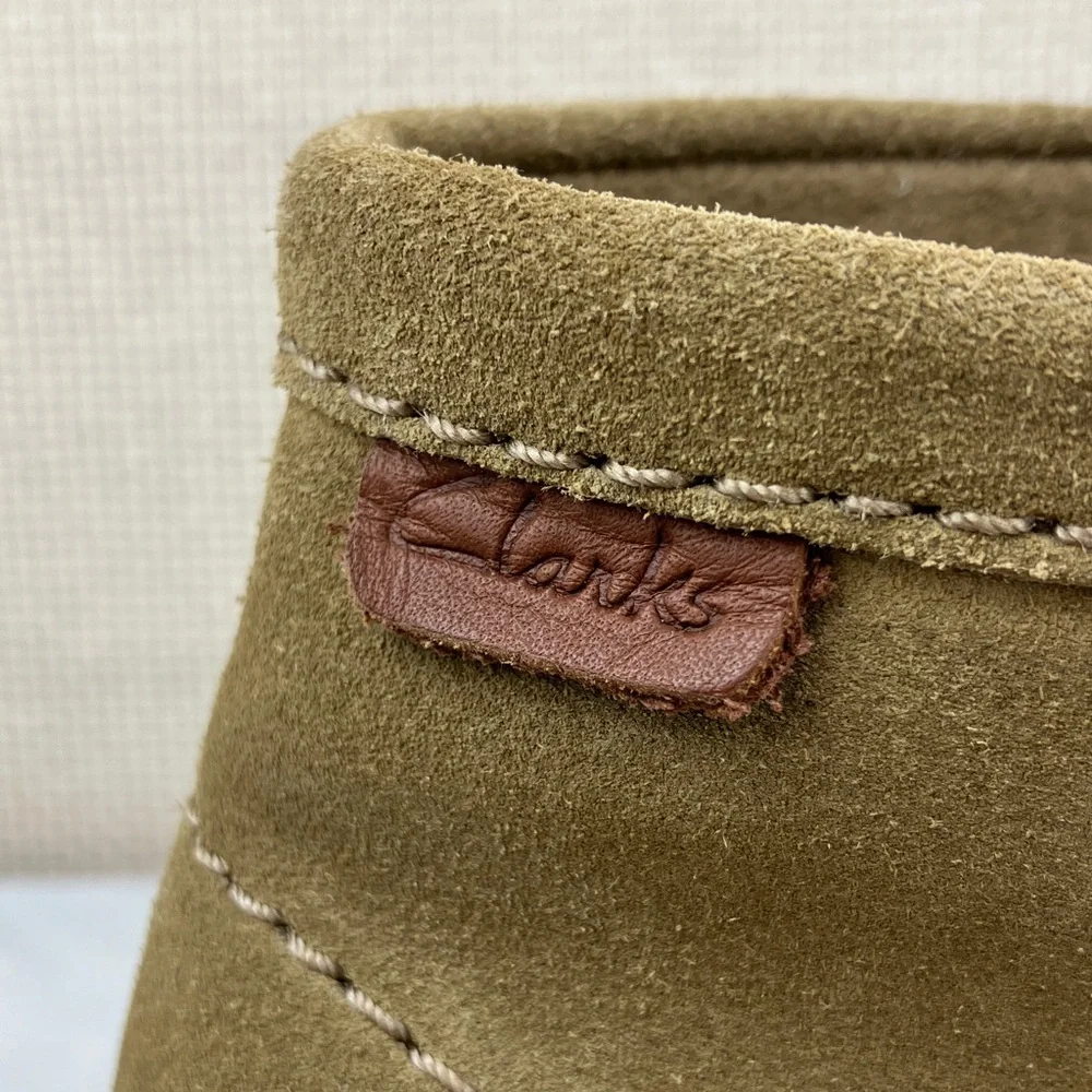 Clarks Wallaston Chukka Boots Suede Leather NWT